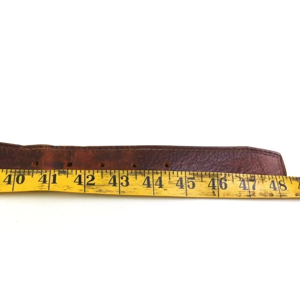Mexico BROWN GENUINE LEATHER 1 1/2